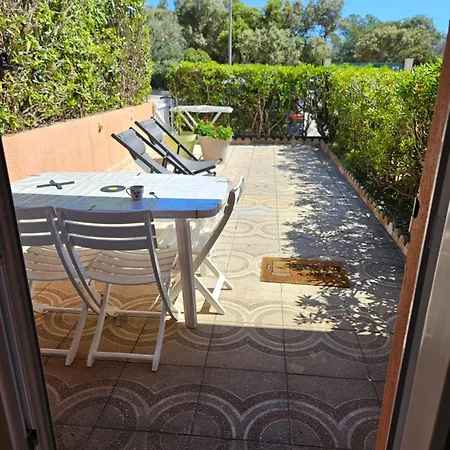 아파트 Presqu'ile De Giens, Maison Rdc Avec Acces Et Jardin Prives Sans Vis-a-vis, Piscine, Plages A 2 Min A Pieds 히에레