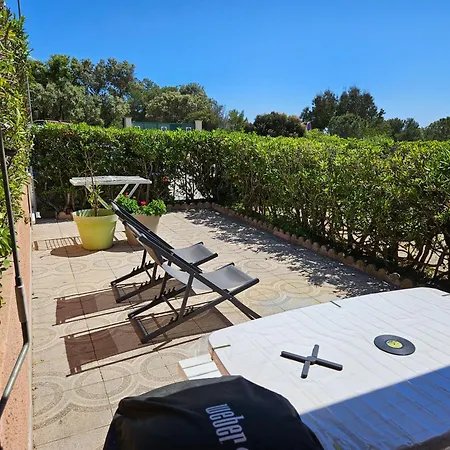Presqu'ile De Giens, Maison Rdc Avec Acces Et Jardin Prives Sans Vis-a-vis, Piscine, Plages A 2 Min A Pieds * 耶尔